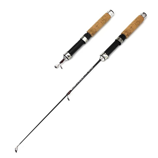 Rod Pole Ice Fishing Shrimp Portable Winter