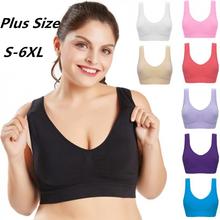 Women Sport Yoga Bra Running Vest Gym Workout Underwear Padd