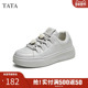 新款 Tata他她厚底休闲板鞋 CBT01CM4 运动鞋 2024冬季 女鞋 百搭小白鞋