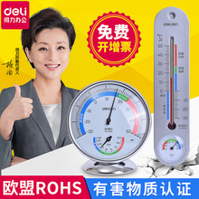 8.5元包邮  得力 9012 精准精度温度计