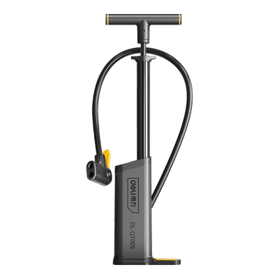 得力打气筒自行车新型高压气泵