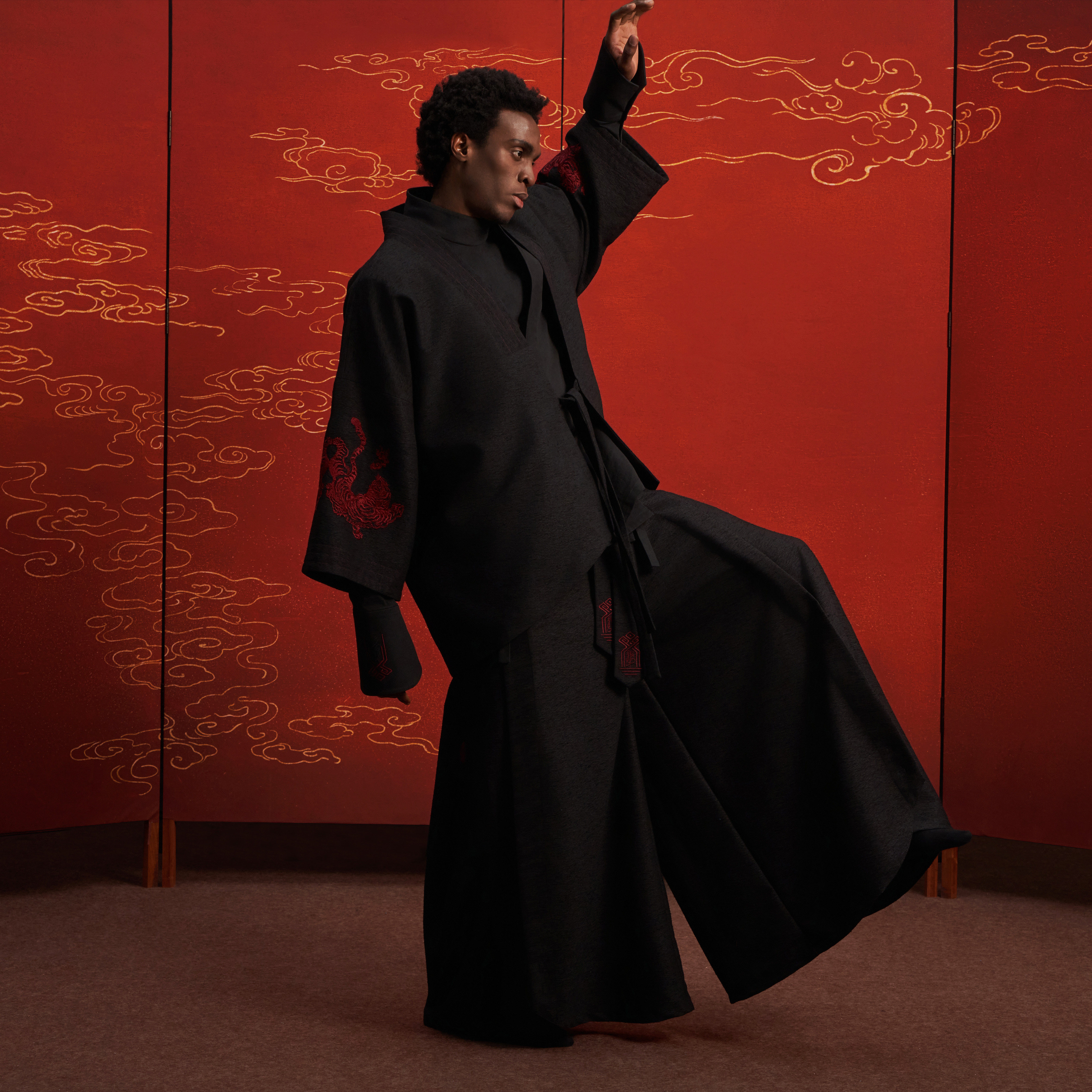 NEONPOND天池秘境《启程·观兽》形意生肖系列-武士剑道形意裤裙