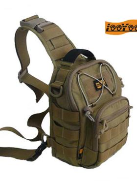 路游A59户外多功能EDC胸前挂包/单肩背包/手提随身斜挎包 好尼龙