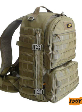 路游A81 军规尼龙军旅战术双肩大背包 3P攻击包 登山背囊1050D