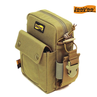 路游A301 男女随身包外附手机套 高规尼龙欧美风单肩潮流小包背包