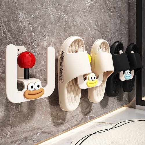 浴室壁挂式拖鞋架挂架免打孔