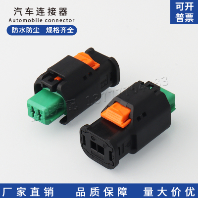 殿庄2孔传感器线束汽车插头
