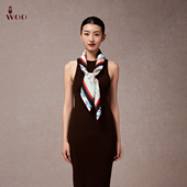 嫵WOO 礼赠推荐 凤语桑蚕丝丝巾围巾女士风衣穿搭方巾送礼披肩