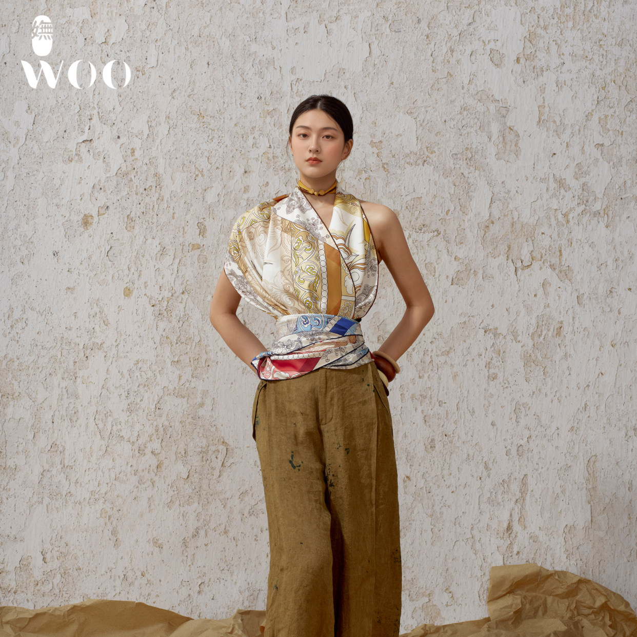 嫵WOO 【礼赠推荐】福瑞双面异色印花丝巾桑蚕丝真丝围巾大方巾,服饰配件/皮带/帽子/围巾,围巾/丝巾/披肩,淘宝优惠券,粉丝福利购,淘宝优惠卷