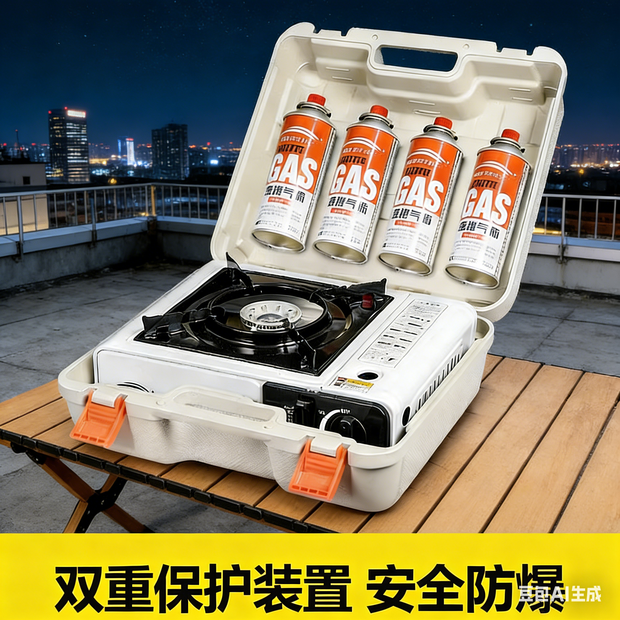 卡磁炉便携户外卡式炉野外炉具炊具液化气两用瓦斯炉火锅燃气罐炉