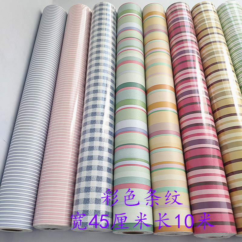 Viscosity printing Decorative stickers drawer Wardrobe Post PVC Wall stickers Colored stripes 10 ricein the Home accessories , Stickers , Wall Stickers  category - from Buy2taobao.com to provide professional Taobao agent buy service