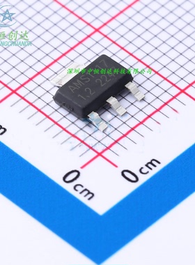 AMS1117-3.3V 1.5/1.8/5.0vADJ稳压asm1117电源ic降压芯片sot-223