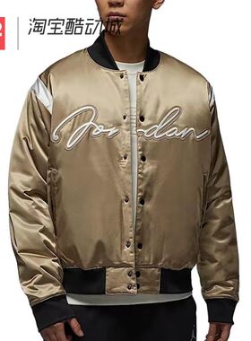 42运动家 耐克JORDAN 男子保暖运动休闲夹克棒球棉服 HF9298-257