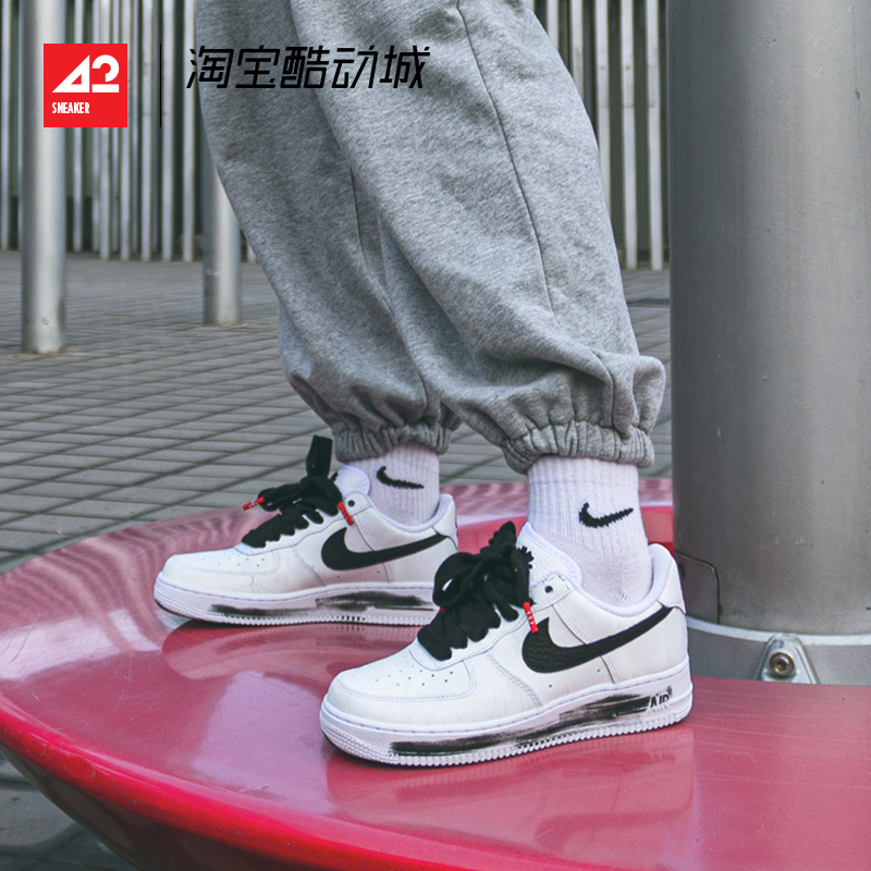 現貨42運動Nike AF1 x PEACEMINUSONE權志龍小雛菊涂鴉DD3223-100