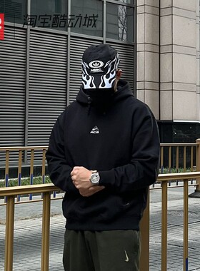 42运动家 NIKE ACG 刺绣复古户外保暖加绒休闲连帽卫衣DH3088-013