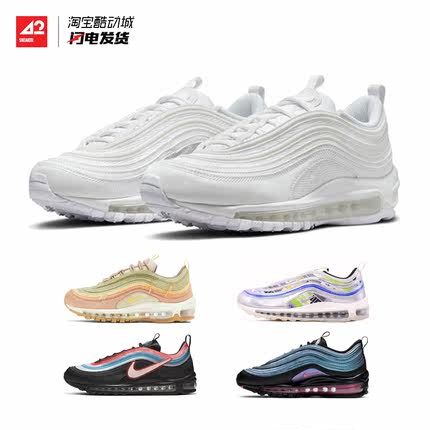 现货42运动家Nike AirMax 97男女气垫跑鞋DQ5073-381 DH8016-100