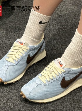 42运动家 Nike LD-1000 华夫底复古蓝低帮休闲阿甘鞋 HF3227-400