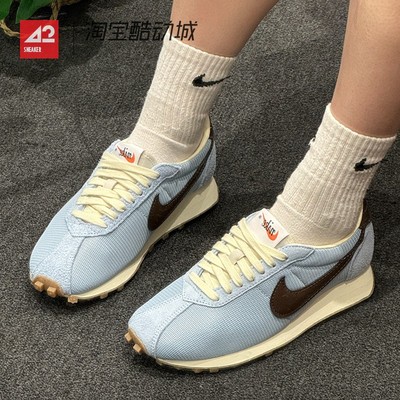 42运动家 Nike LD-1000 华夫底复古蓝低帮休闲阿甘鞋 HF3227-400