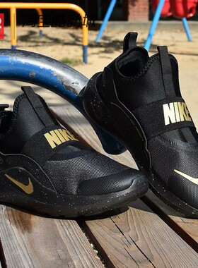 42运动家 Nike Flex Runner 4 低帮一脚蹬休闲跑步鞋 IM6737-001