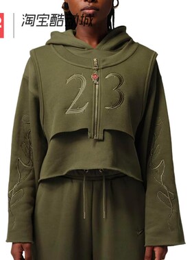42运动家Jordan x Teyana Taylor刺绣长袖卫衣长裤 IM6257 IM6350