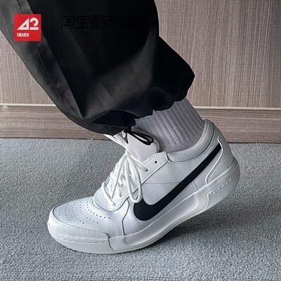 42运动家 Nike Court Lite 3 灰白色 Zoom减震网球鞋 DV3258-101