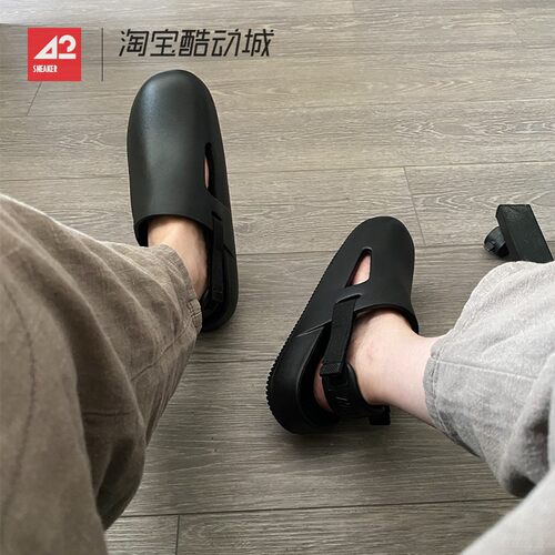 42运动家 NIKE CALM MULE 轻便一脚蹬包头沙滩休闲拖鞋FD5131-001