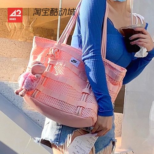 42运动家 Nike耐克 休闲单肩包 手拎包手提托特包挎包 CU2607-010