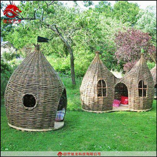 藤编造型儿童小屋工艺品景区露营亲子游休息设施定制藤编美陈装置,特色手工艺,其他特色工艺品,淘宝优惠券,粉丝福利购,淘宝优惠卷