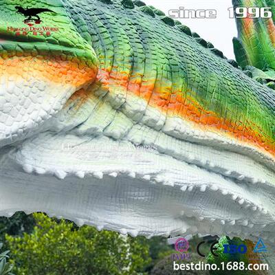 大型仿真机械硅胶电动棘龙模型摆件商业展览恐龙侏罗世纪恐龙乐园