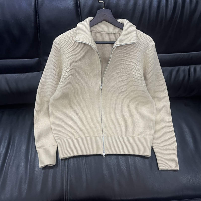 宾牧森开衫毛衣针织毛衣休闲时尚