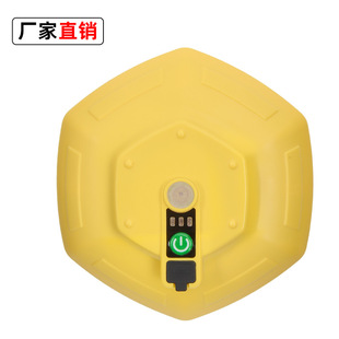 户外飞碟浮水增氧泵便携长续航打氧机钓鱼低噪静音ABS氧气机