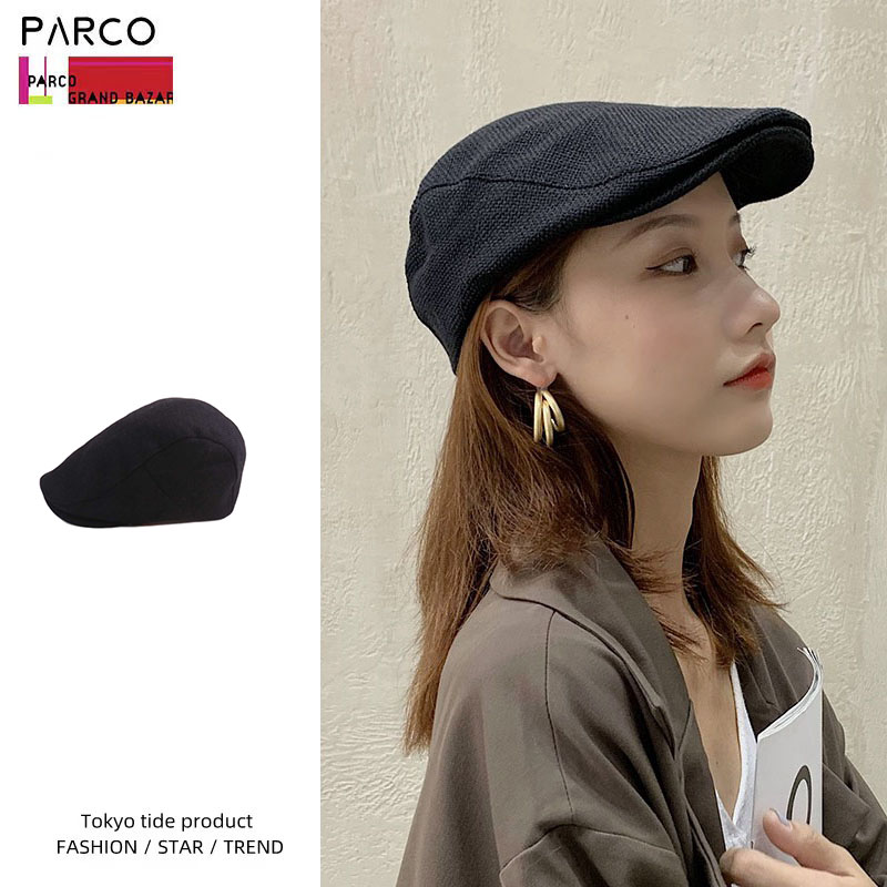 ParcoVogue日系复古前进帽时尚贝雷帽鸭舌帽休闲女英伦小众帽子