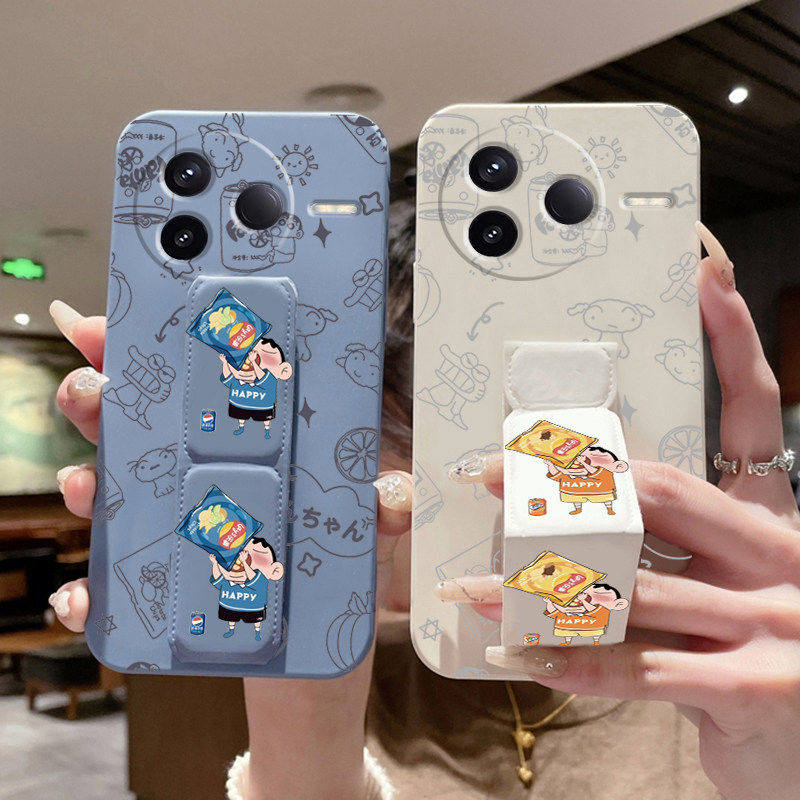 适用于红米K90ProMax手机壳Turbo4Pro防摔k80至尊版背贴带支架70/60支架可横竖屏红米50Pro/40S/30薯片小新款