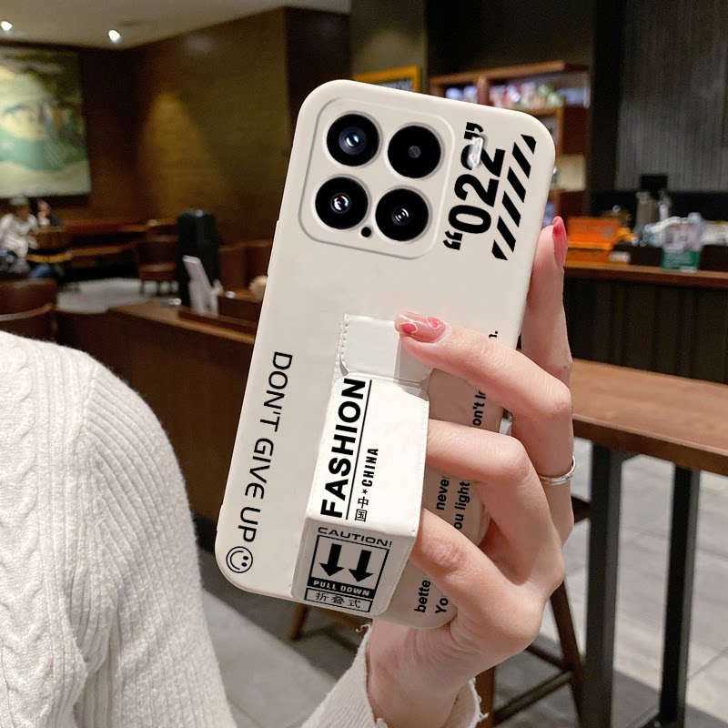 个性潮牌适用于小米17Ultra手机壳新款17ProMax/15Ultra防摔Civi5Pro磁吸支架14折叠腕带13时尚中国12Pro软壳