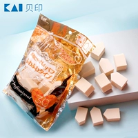 kai/贝印 Спонж, косметическая губка, тональный крем, база под макияж, BB крем, поролоновые ватные диски