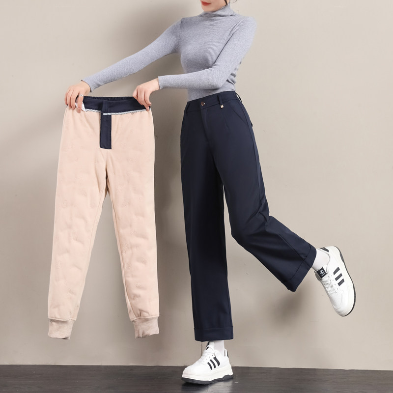 直筒羽绒裤女外穿冬小个子九分阔腿加绒妈妈东北防寒保暖鸭绒棉裤,女装/女士精品,棉裤/羽绒裤,淘宝优惠券,粉丝福利购,淘宝优惠卷