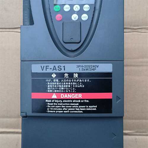 可维修VFAS1-2015PL变频器1.5kw 三相220V
