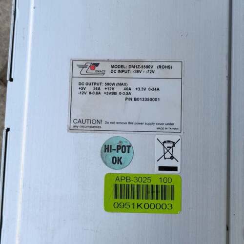 可维修可维修的DM1Z-5500V 500W直流电源，需要的私