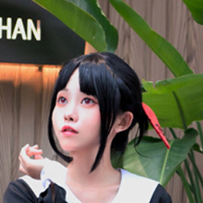 辉夜大小姐想让我告白四宫辉夜衣服JK制服藤原千花cosplay服假发