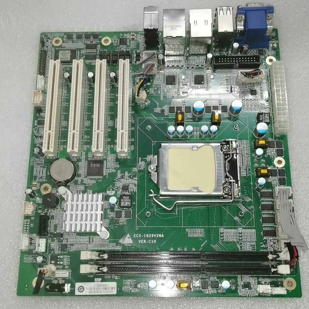 工控主板ECS-1829V2NA VER;C10，工控机主板