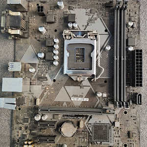 华硕 PRIME H310M-K R2.0版本 拆件料板 拍