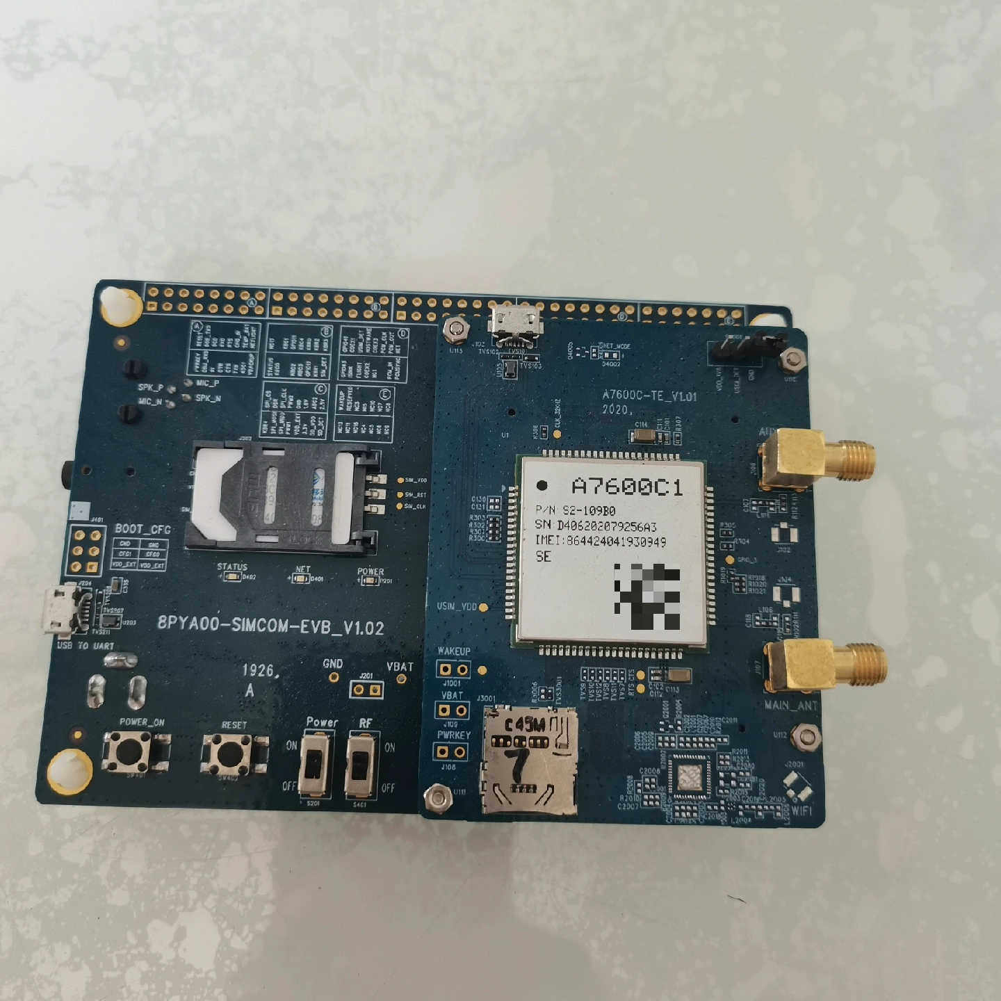 SIMCOM开发板 A7600C1 需要联系吧