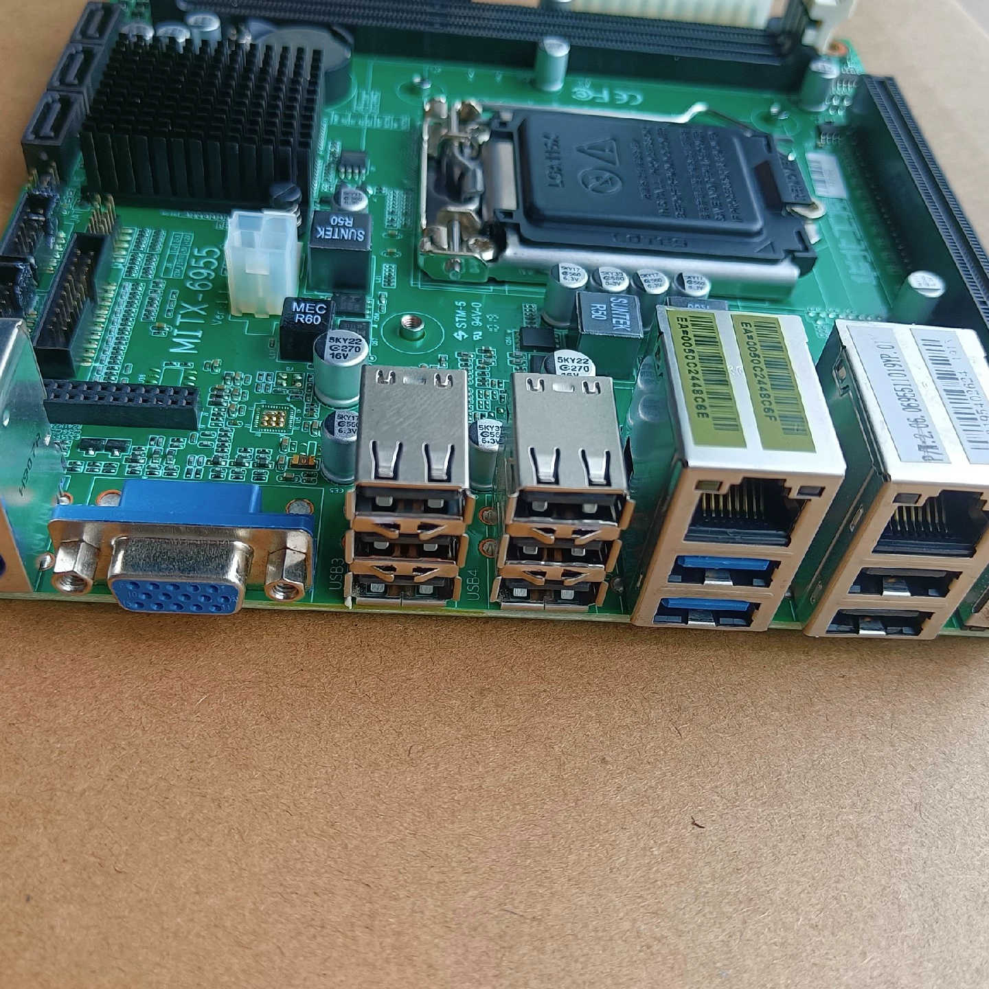 华北工控mitx-6955 工控主板 现货 议价