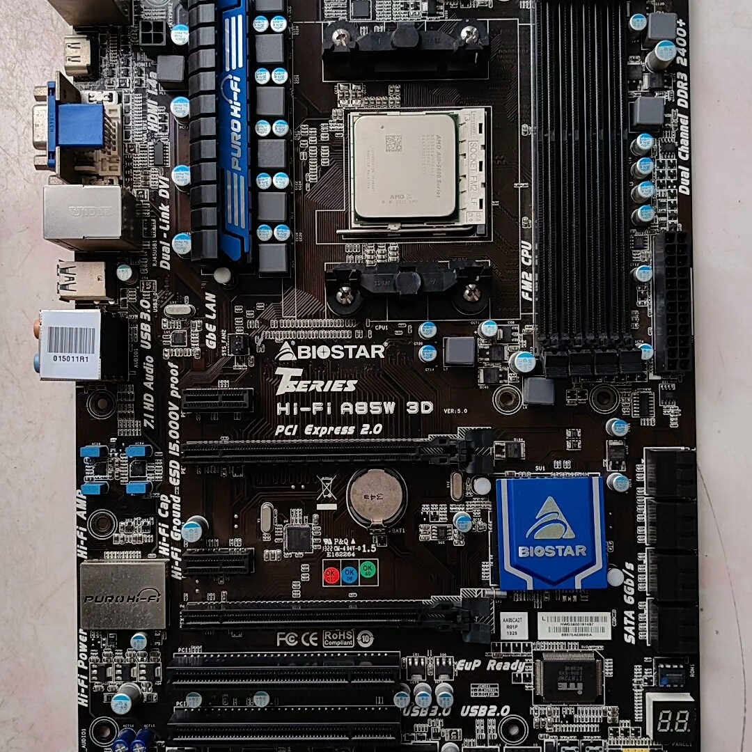 BIOSTAR/映泰 Hi-Fi A85W AMD FM2