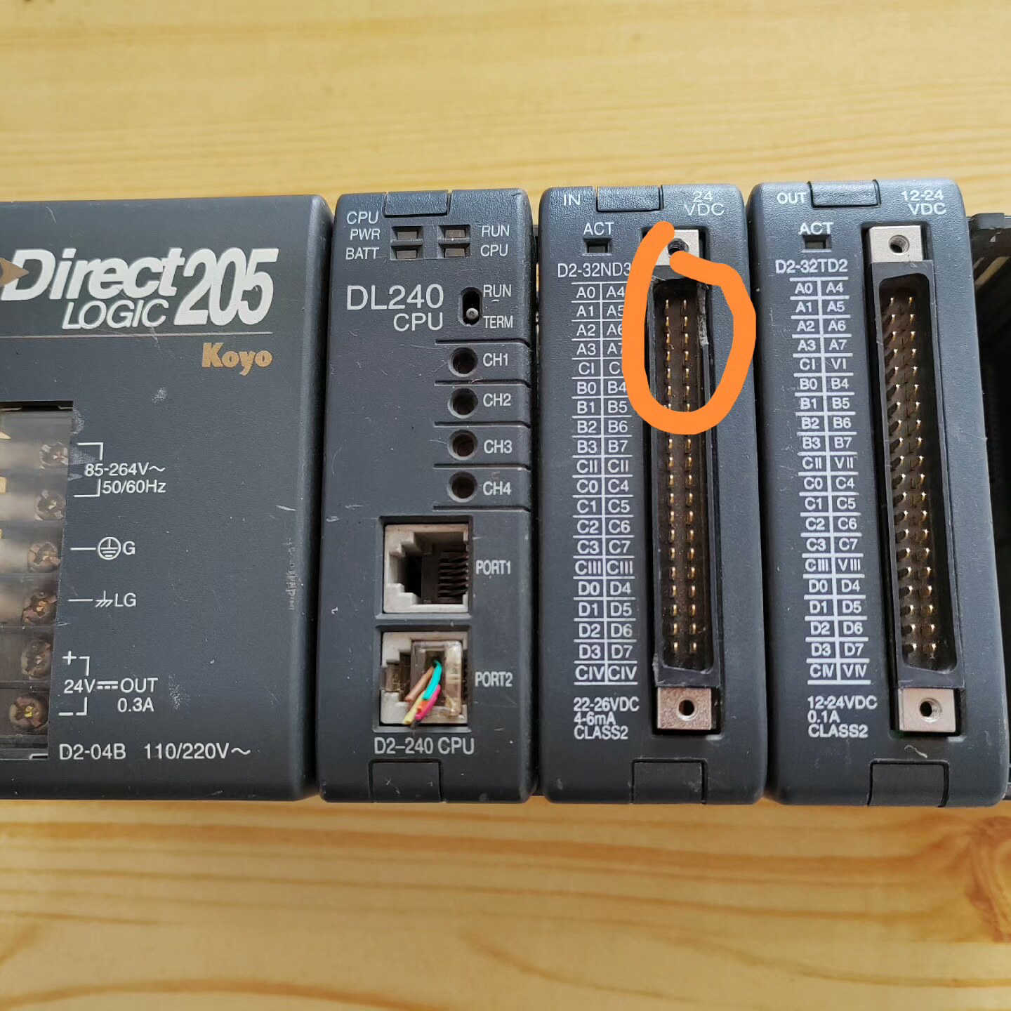 拆机光洋PLC编程，