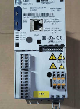 伦茨变频器，8400 StateLine C，型号，E84A