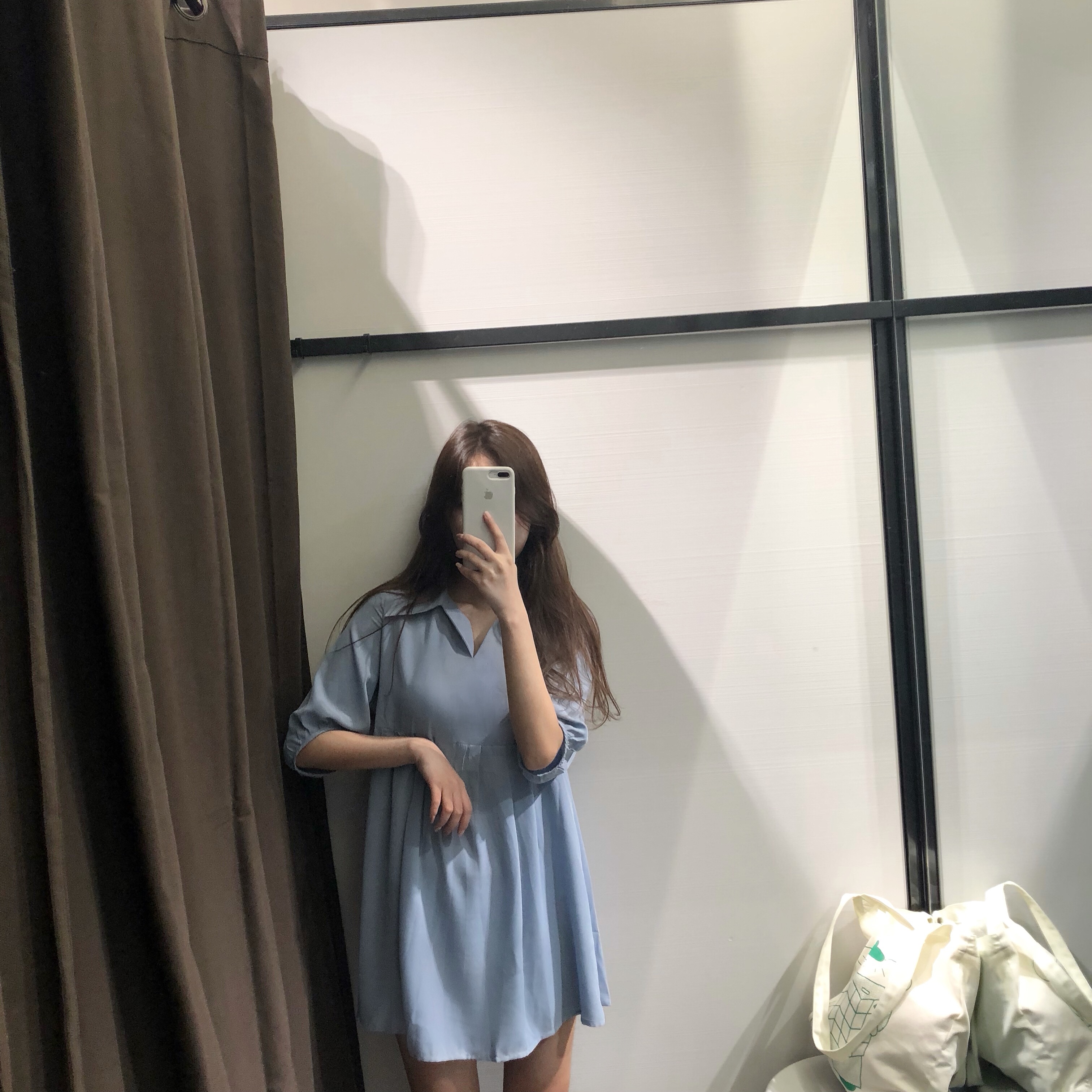 ¡¾³þ³þ¡¿³¬Êæ·þ£¡ÇåÐÂbabyÀ¶É«³ÄÉÀÁì´¹×¹¸Ð¿íËɶ̿îС¸ö×ÓÁ¬ÒÂȹ