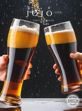 JOJO'S L. PD.Share.2024新款啤酒杯大容量600ml玻璃杯 | 共享
