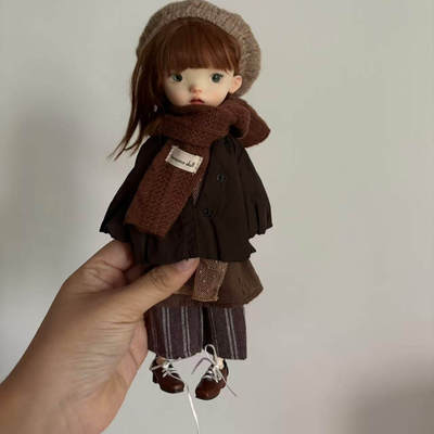 lapetite新款森系3点蕾丝罩裙套装OB22/24Blythe蓝豆豆现货包邮