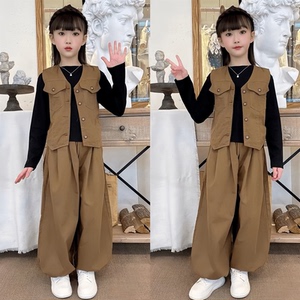 洋气新款女童套装时髦